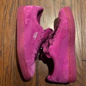 puma embroidered shoes